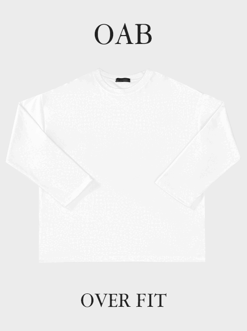 [EASY] 특양면 오버핏 티셔츠 - 3 color